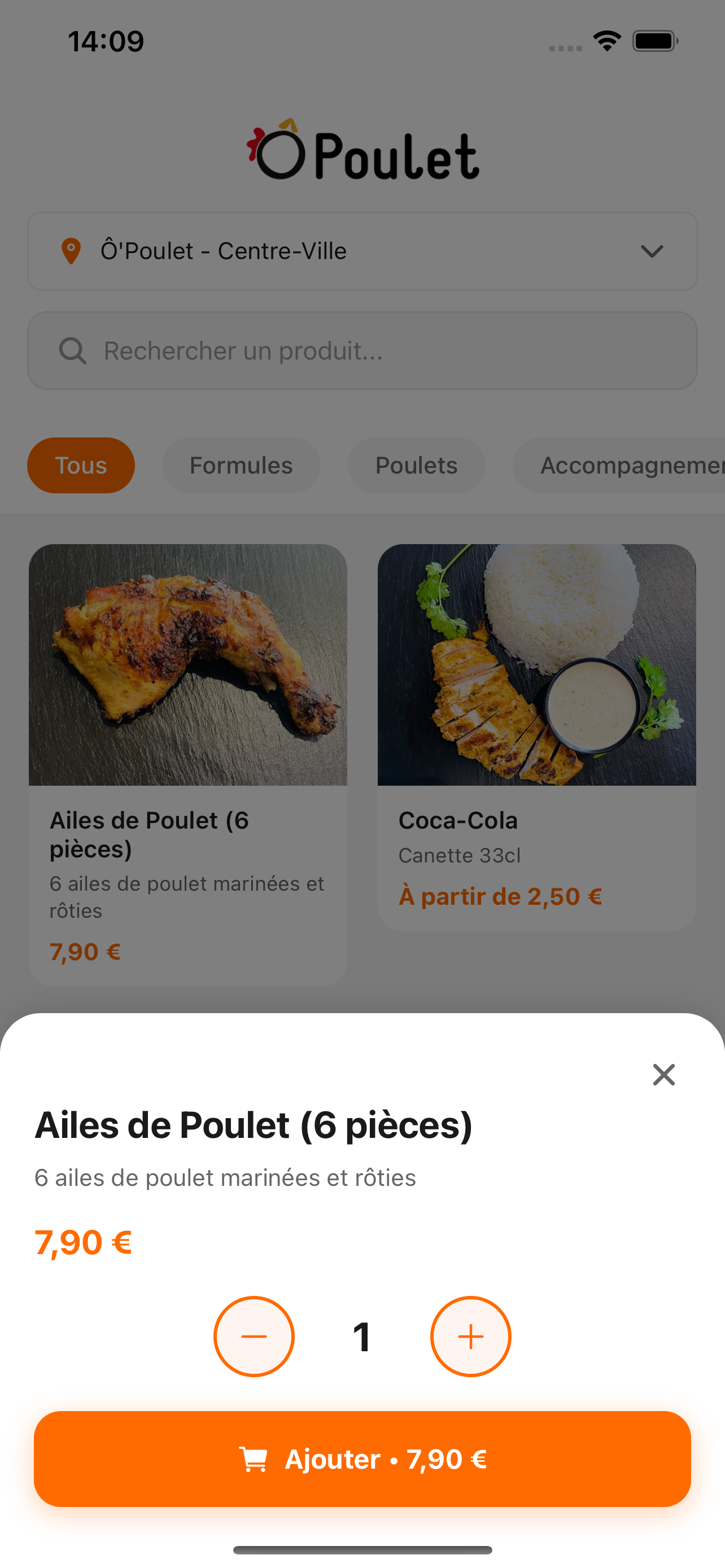 Application Ô'Poulet